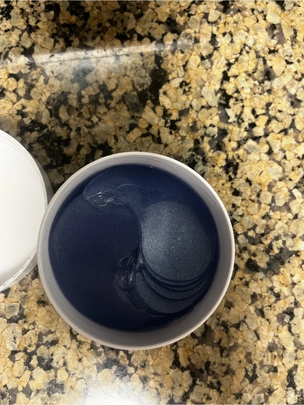 Tenzero Moisture Collagen Hydrogel Eye Patch — Hydrating White/Blue